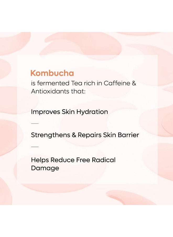 MCaffeine - Cooling Under Eye Serum Patch For Brightness | Reduces Pigmentation With 4% Niacinamide & Kombucha Tea | Under Eye Patch Mask | Instantly Hydrates, Cools & De-Puffs - 15 Pairs - Image 1