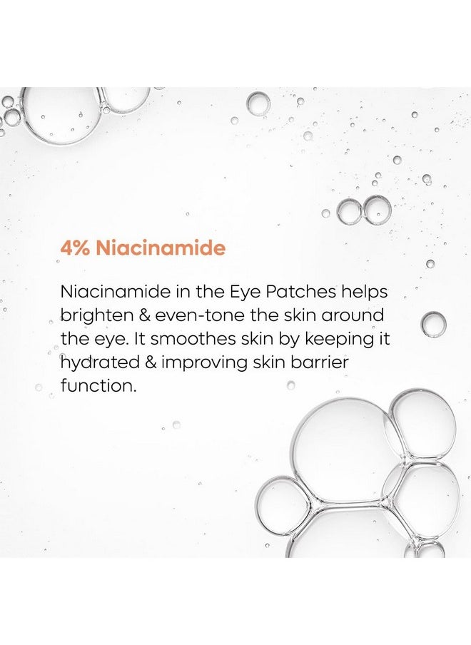 MCaffeine - Cooling Under Eye Serum Patch For Brightness | Reduces Pigmentation With 4% Niacinamide & Kombucha Tea | Under Eye Patch Mask | Instantly Hydrates, Cools & De-Puffs - 15 Pairs - Image 1