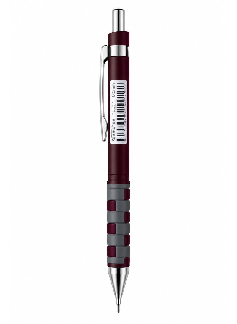 BAIKU Dopamine Mechanical Pencil - 0.5mm - Eraser on the Top - BK-2310 - Image 2