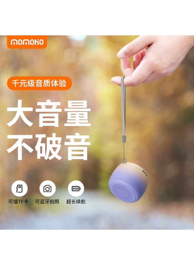 Portable Bluetooth Speaker Mini Photo Speaker Outdoor Running Wireless Bass Custom Logo - Image 2