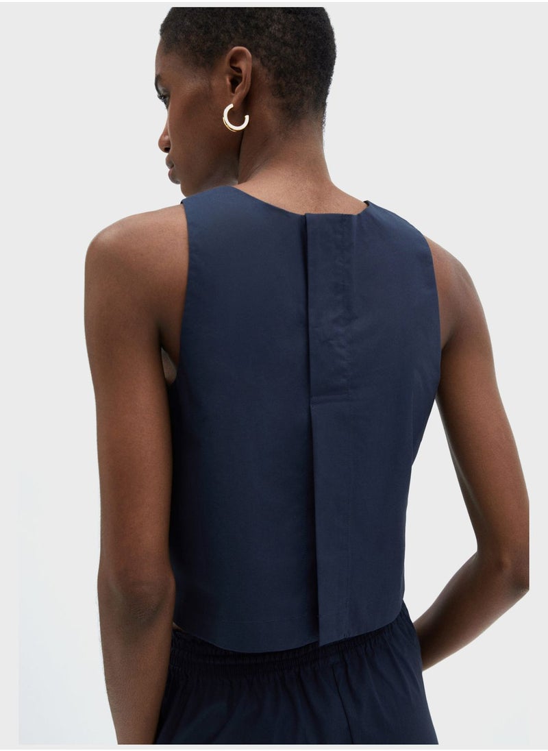 MANGO - Strap Crop Top - Image 1