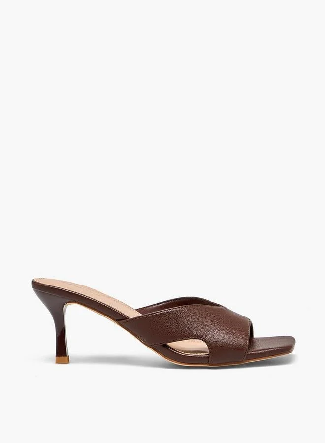بابريكا Women Kitten Heel Sandals