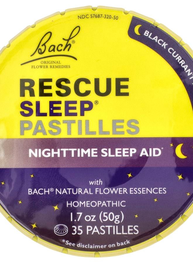 Bach حبوب نوم الإنقاذ® بالتوت الأسود 35 حبة 1.7 أونصة (50 جرام)