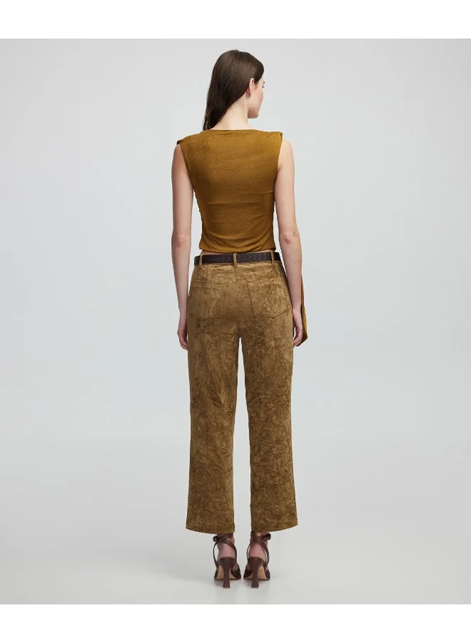 إبيكيول Faux Suede Trousers