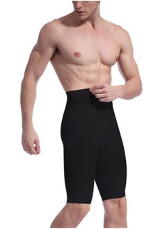 Spall Men Thigh Lift Slimming Brief Shaper High Waist Pants Invisible Mens Slimming Bodysuit Flat Tummy Boxer Shorts Puch Up Buttocks And Hips  - Image 4