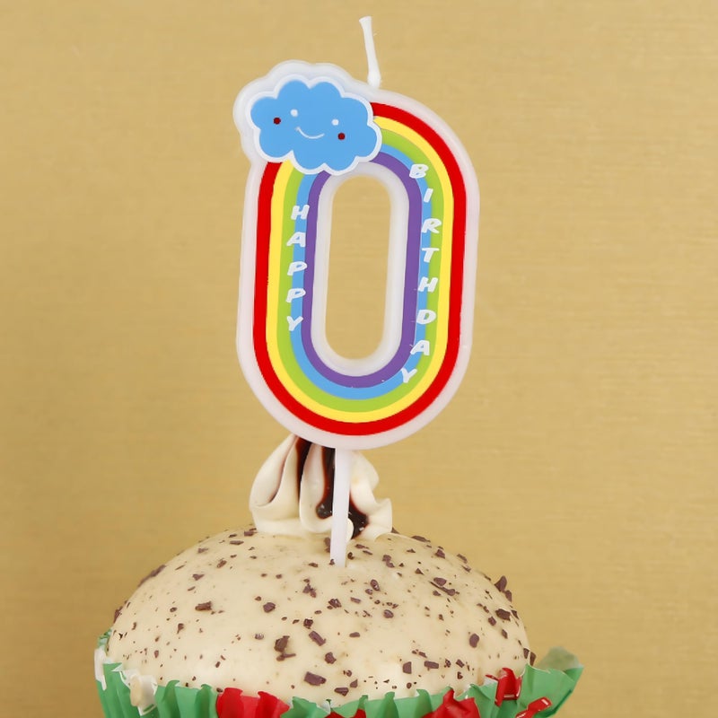 Juzfun Birthday Candles for Kids Number 4 Unicorn Cake Topper Decoration Fourth Wedding Anniversary Celebration Size - Height 5 CM x Width 3 CM - Image 5