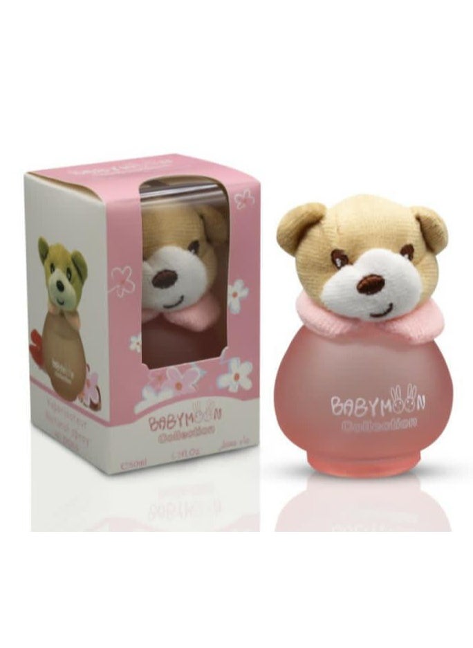 BabyMoon 12 Pieces Bear Perfume For Kids 50ml  - Image 2