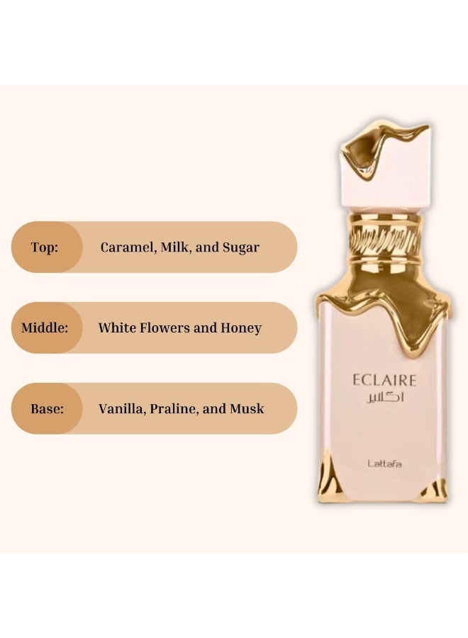 لطافة عطر او دو بارفان بخاخ ايكلير ساحر يدوم طويلًا للنساء من لطافة، 100 مل - Image 5