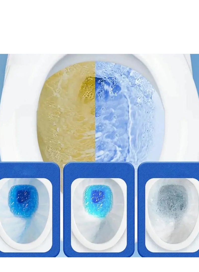 YUNSYE - YUNSYE Toilet Bowl Cleaner 16 PACK,Long-Lasting Toilet Bowl Cleaner Tablets with Sustained-Release Technology Against Tough Stains,Automatic Toilet Cleaner for Deodorizing and Descaling - Image 1
