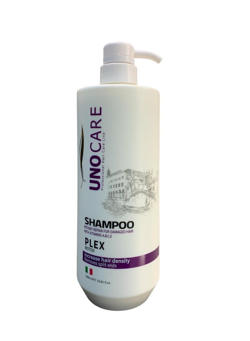Uno Care Shampoo with Plex and Botox 1000ml - Image 1