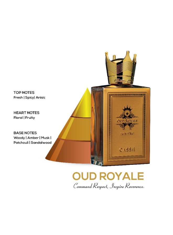 كاسي عطر عود رويال لاكشري او دي بارفان للرجال 85 مل من عطر كاسي - Image 4