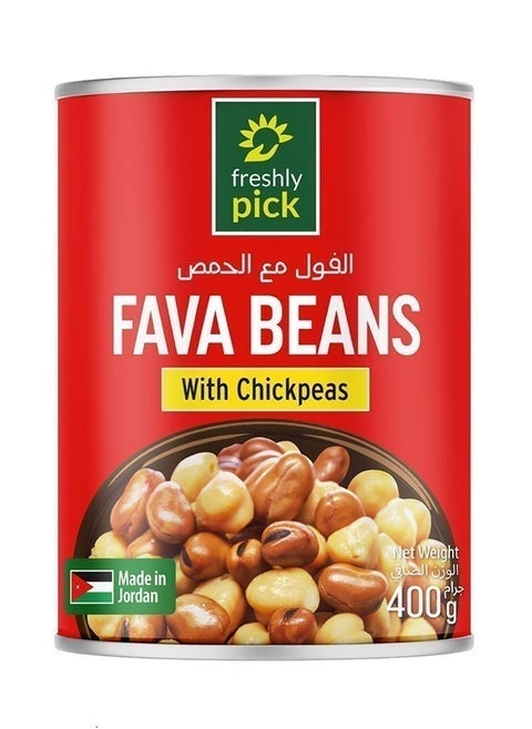 Fava Beans With Chickpeas, Jordan