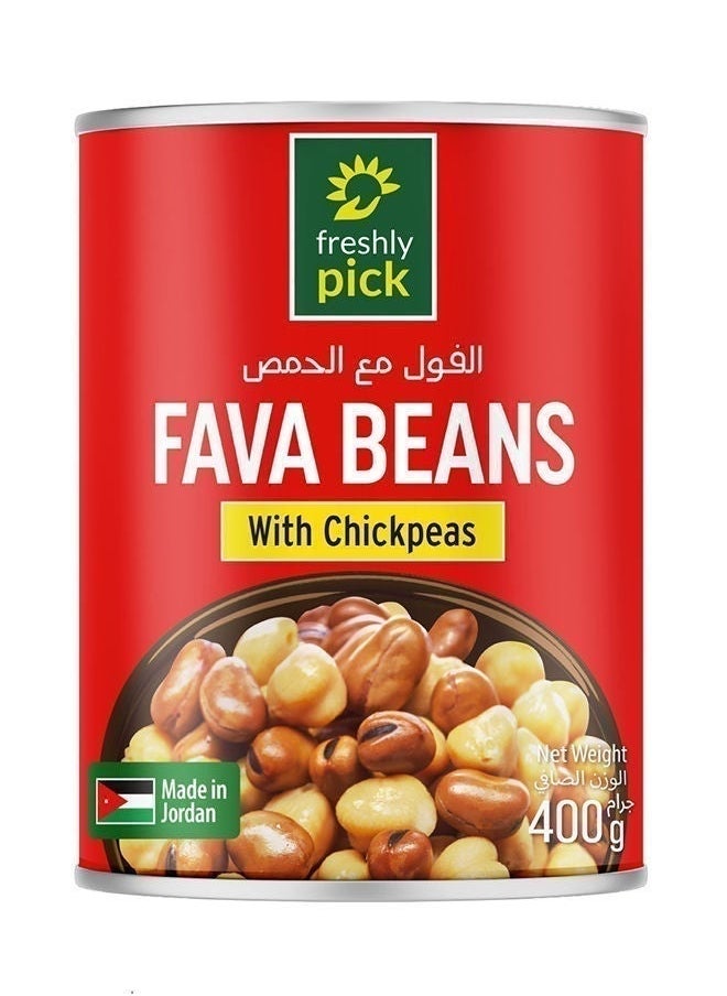 Fava Beans With Chickpeas, Jordan