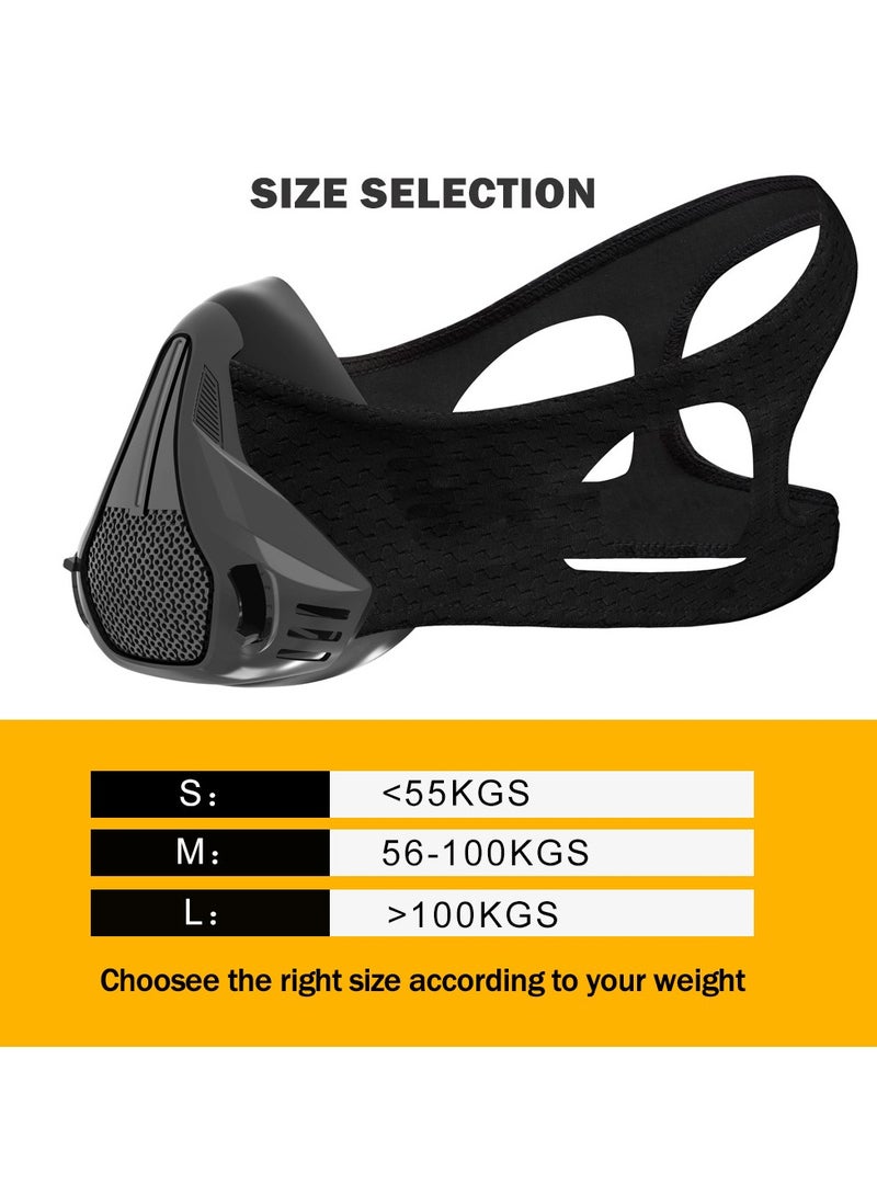Generic Training Workout Mask, Breathing Oxygen High Altitude Training Mask Exercise Device  - Image 3