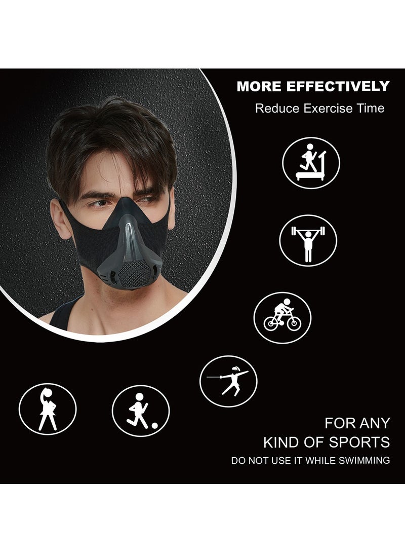 Generic Training Workout Mask, Breathing Oxygen High Altitude Training Mask Exercise Device  - Image 4
