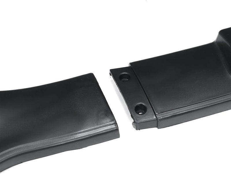 Wivplex 3PCS Carbon Fiber Look Front Bumper Splitter Lip Diffuser Kit - Image 4