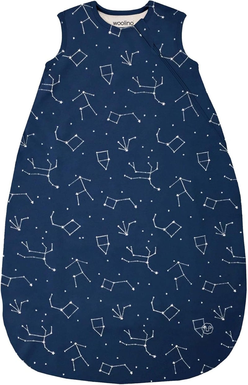 Woolino Baby Sleeping Bag - Night Sky - Image 2