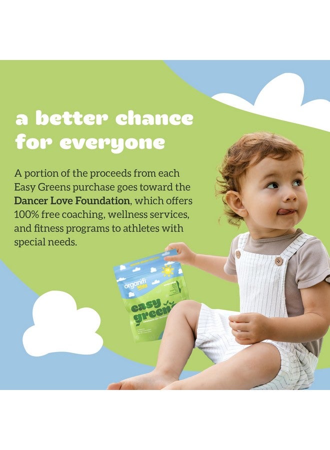 Organifi Organifi Kids: Easy Greens - Probiotics for Kids Made with a Delicious Blend of Vegetables and Superfoods - Plant-Based, Vegan, and No Gluten, Dairy, or Soy, 15 Servings - Image 5