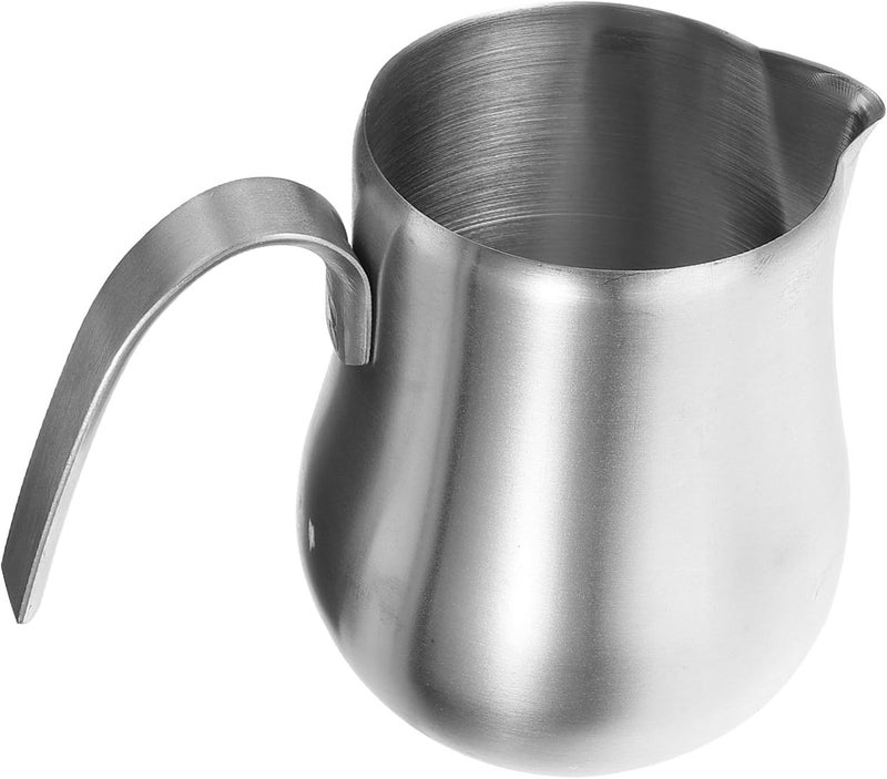 JECOMPRIS 650ml Stainless Steel Measuring Cup Handle for Espresso Milk Frothing Pitcher Use - Image 1