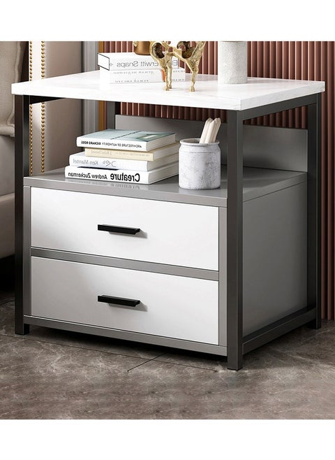 NightStand, Modern Bedside Tables with Storage Shelf, 40*34*50cm Sofa Side Table, End Table Dresser, Bed Storage Cabinet, Closet Organizer Bedside Table for Living Room, Bedroom