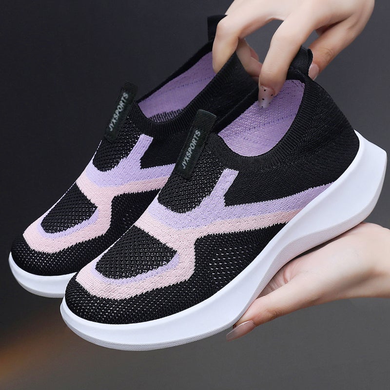 Women's Breathable Mesh Slip-On Shoes - Image 4