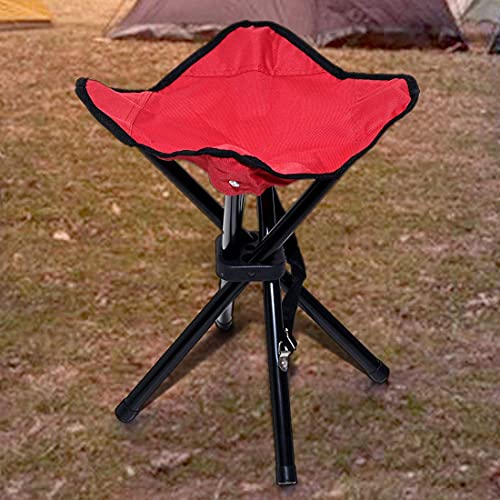 VishAl smart MAll Cloth Folding Camping Chair Portable Compact for Outdoor Travel Beach Picnic Hiking Backpacking Stool (4 Leg) - Image 4
