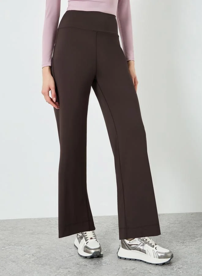 ستايلي اكتيف بنطال يوغا مستقيم قصة مريحة