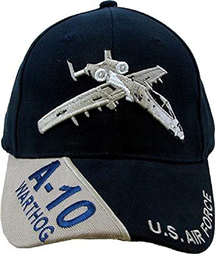 Eagle Crest US Air Force 'A-10 Warthog' Ball Cap, Blue, Adjustable - Image 4