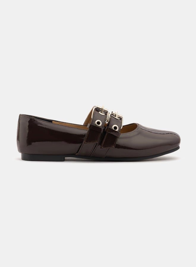 TGS Double Belt Flat Mary Janes - Image 2