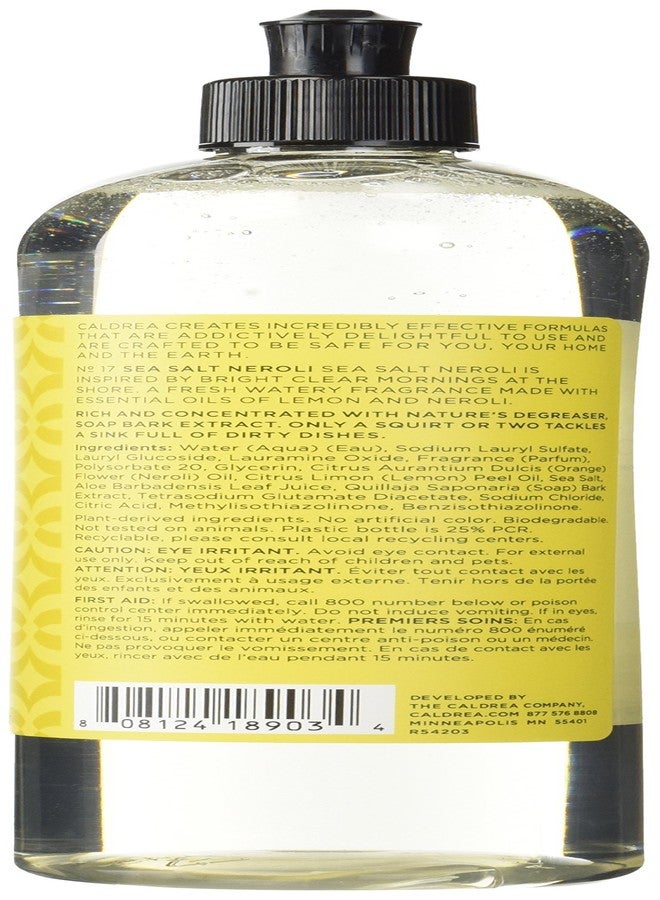 Caldrea Dish Soap, Sea Salt Neroli, 16 oz - Image 2
