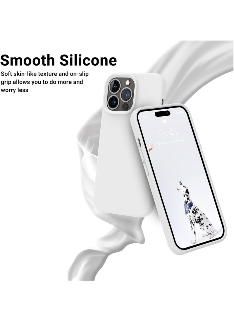 Generic - iPhone 15 pro Max Case Upgrade Defender Silicone Cover ShockProof Anti-Scratch Protective Phone Case (WHITE) - Image 1