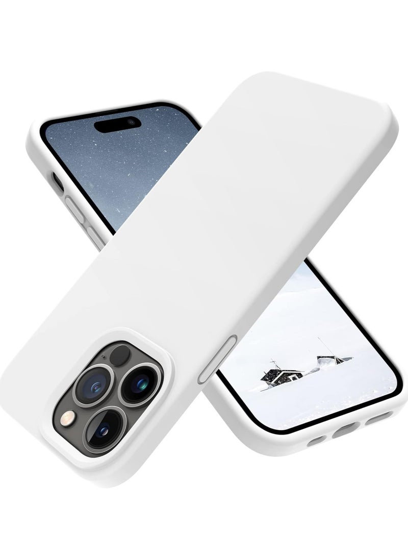 Generic - iPhone 15 pro Max Case Upgrade Defender Silicone Cover ShockProof Anti-Scratch Protective Phone Case (WHITE) - Image 1