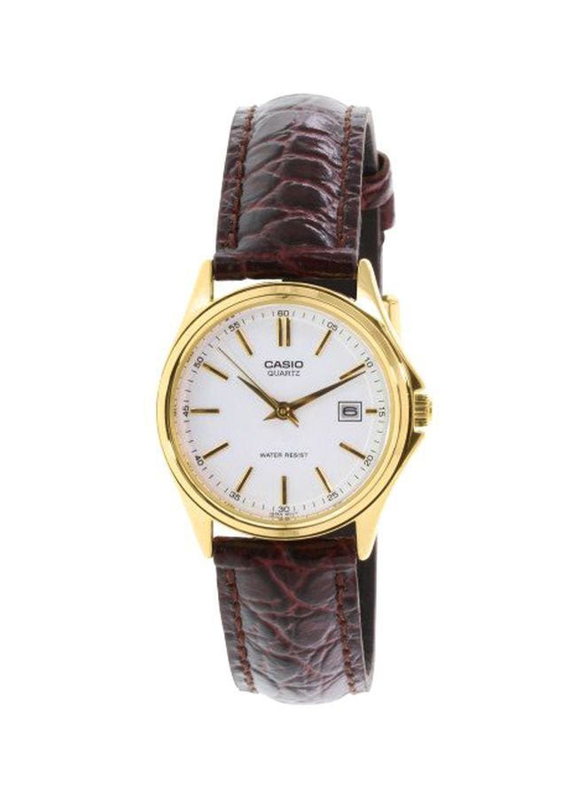 CASIO Women Enticer Analog Watch LTP-1183Q-7A - 29 mm - Brown - Image 1