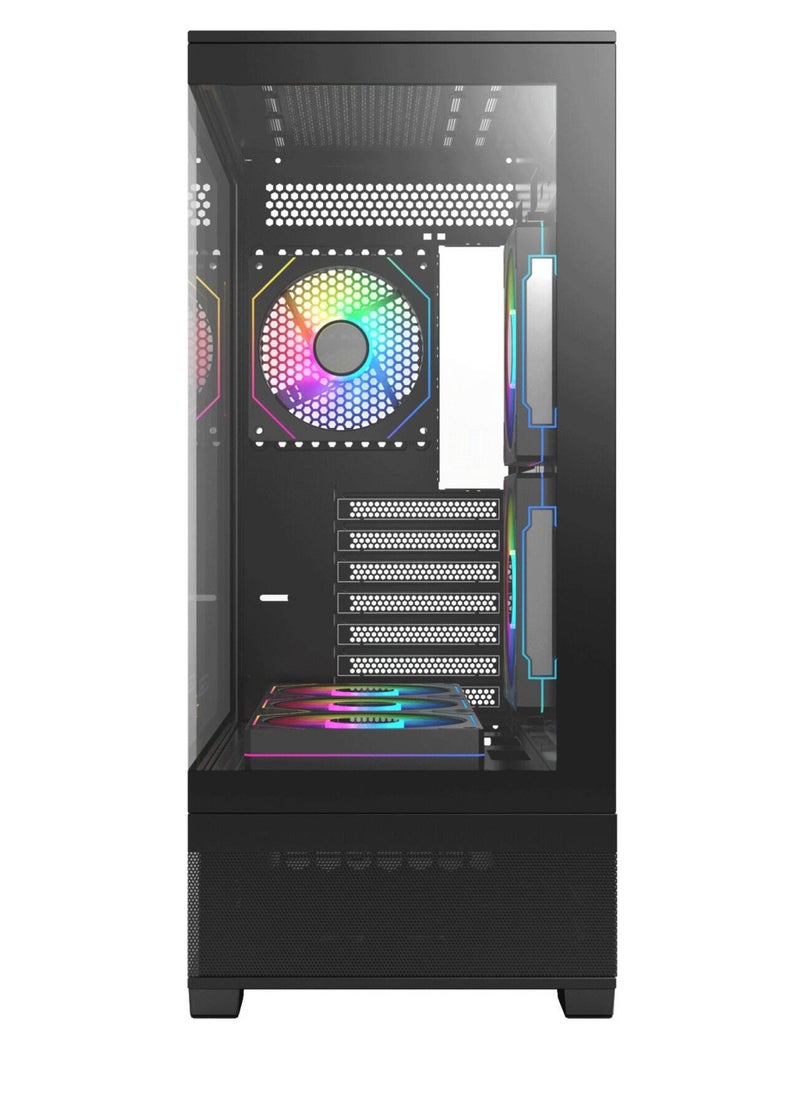 NANOTECH - كمبيوتر ألعاب Nanotech - Core i9-14900K، RTX 4060TI 8GB، 32GB DDR5 6000MHZ RAM، 2TB NVME SSD، L240 ARGB COOLER. (إنتل i9-14900K، RTX 4060TI) - Image 1