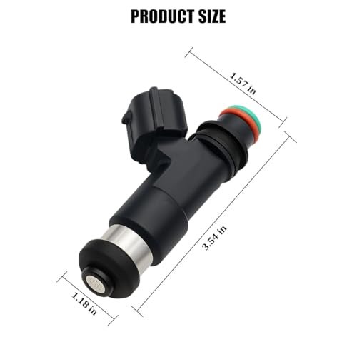 HZEL Car Fuel Injector, Vehicle Engine Petrol lnjectors Sets, Automotive OEM# 3089893 Replacement, Compatible with Sportsman 500 EFI 2006-2013 and Ranger 500 EFI 2006-2013 - Image 2