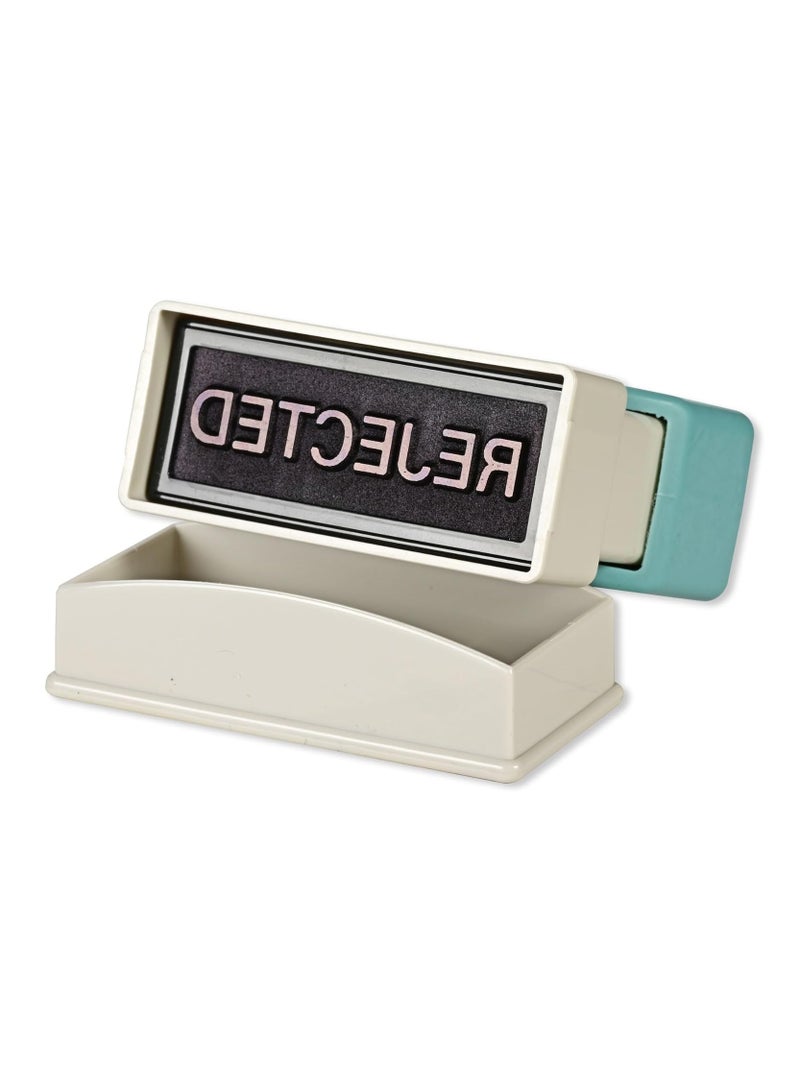 FIS Artline X-Stamper "REJECTED" for Office Business Supplies, Ink Blue - ARXTCXB1308 - Image 4