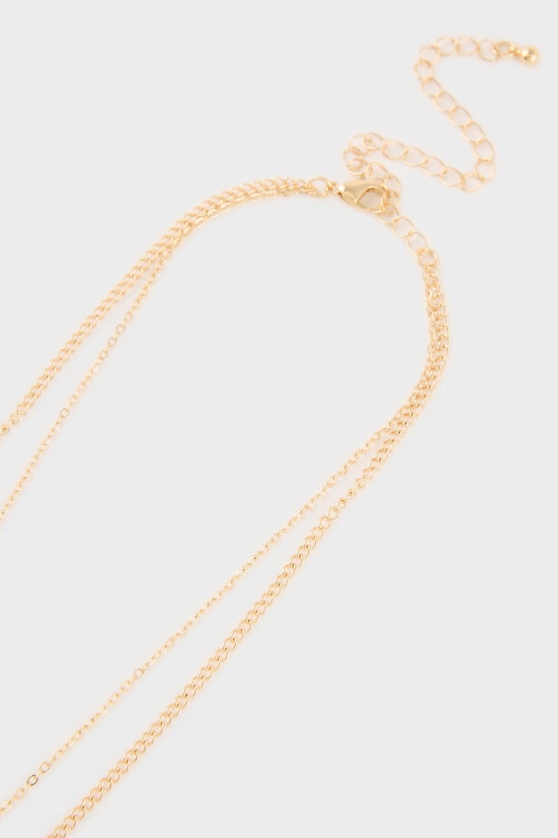 DeFacto Gold Woman Woman 2 Piece Necklace Set Casual - Image 4