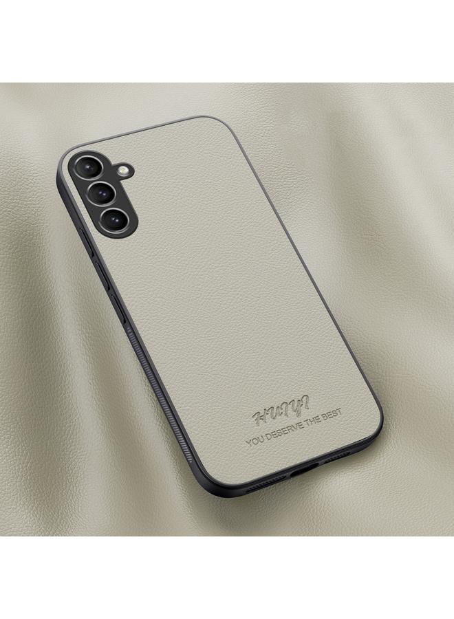 اس-توب جراب هاتف مغناطيسي من الجلد من HUIYI لهاتف Samsung Galaxy A35 5G - Image 1