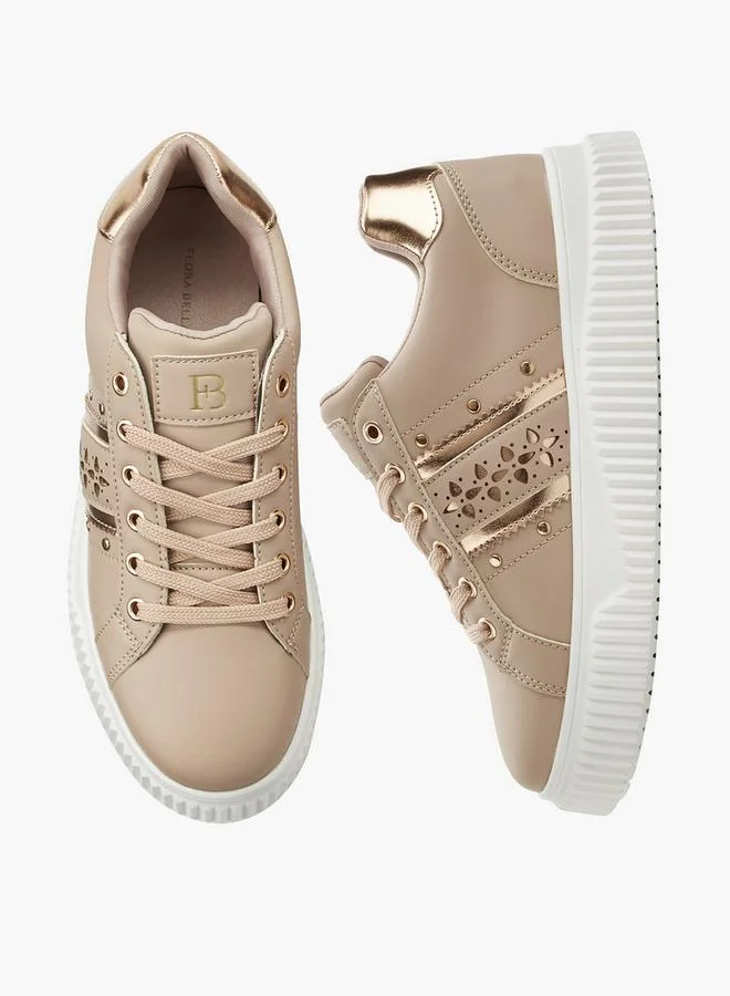 Flora Bella Women Lace-Up Sneakers