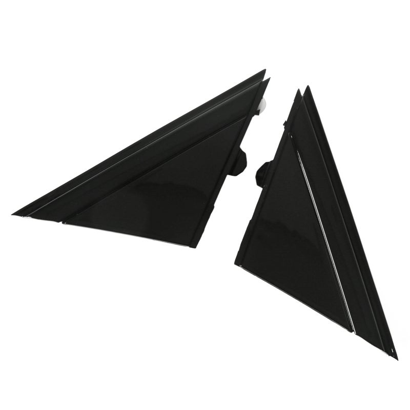 Door Mirror Flag Cover Glossy Black High Strength ABS - OE Number 1SH16KX7AA 1SH17KX7AA Door Mirror Flag Triangle Cover for FIAT 500 2012-2017 - Image 4