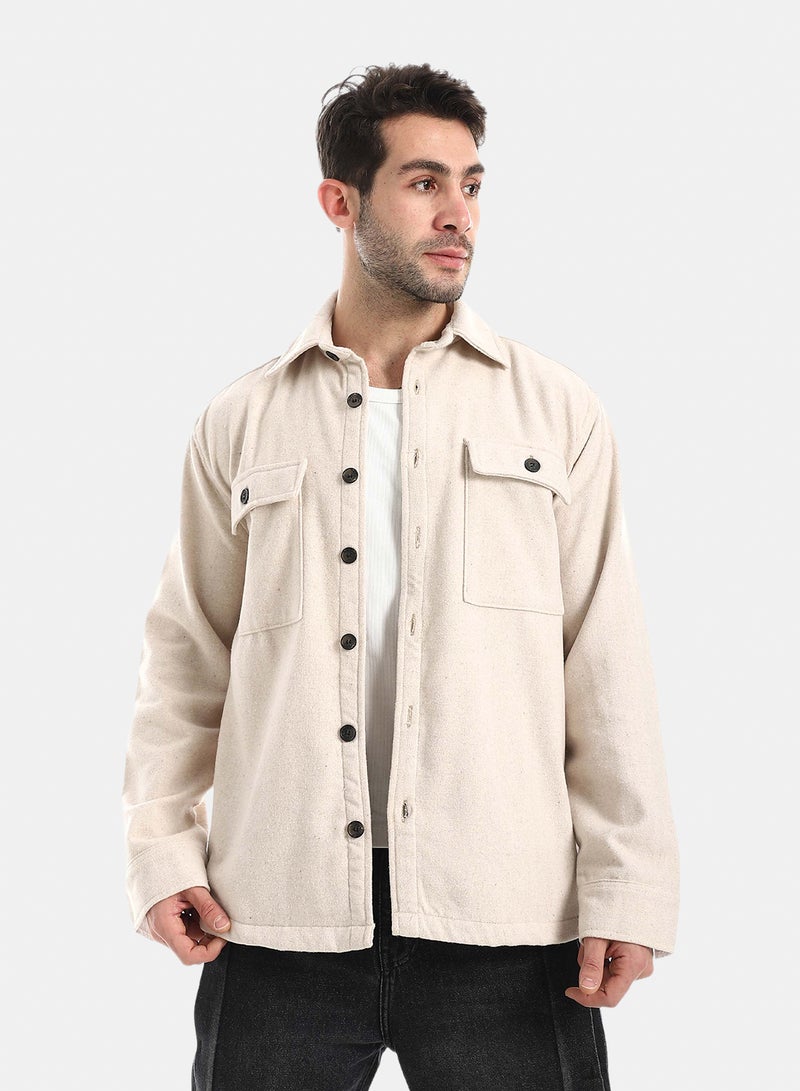 Red Circle Felt Shirt - Image 1