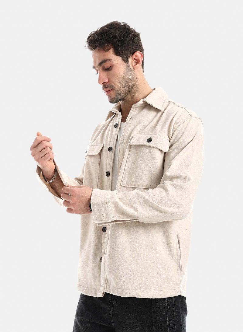 Red Circle Felt Shirt - Image 2