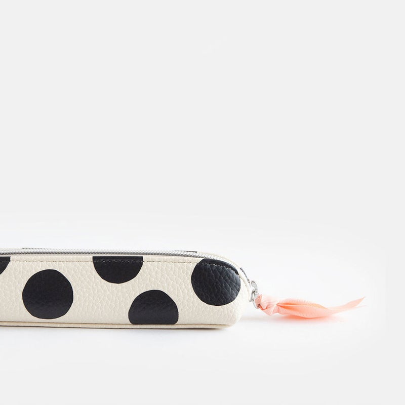 Caroline Gardner- Pencil Case- Mono Scattered Dot