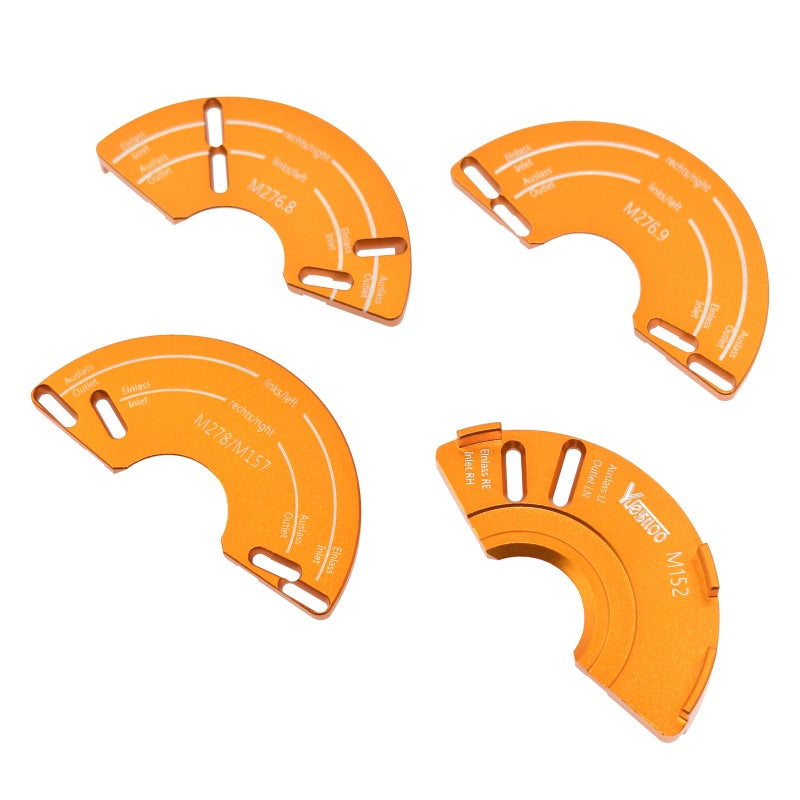 Yuesstloo Camshaft Adjuster Tool Kit 4 Pcs, Compatible with Benz M152, M276.8, M276.9, M278/M157 - Image 1