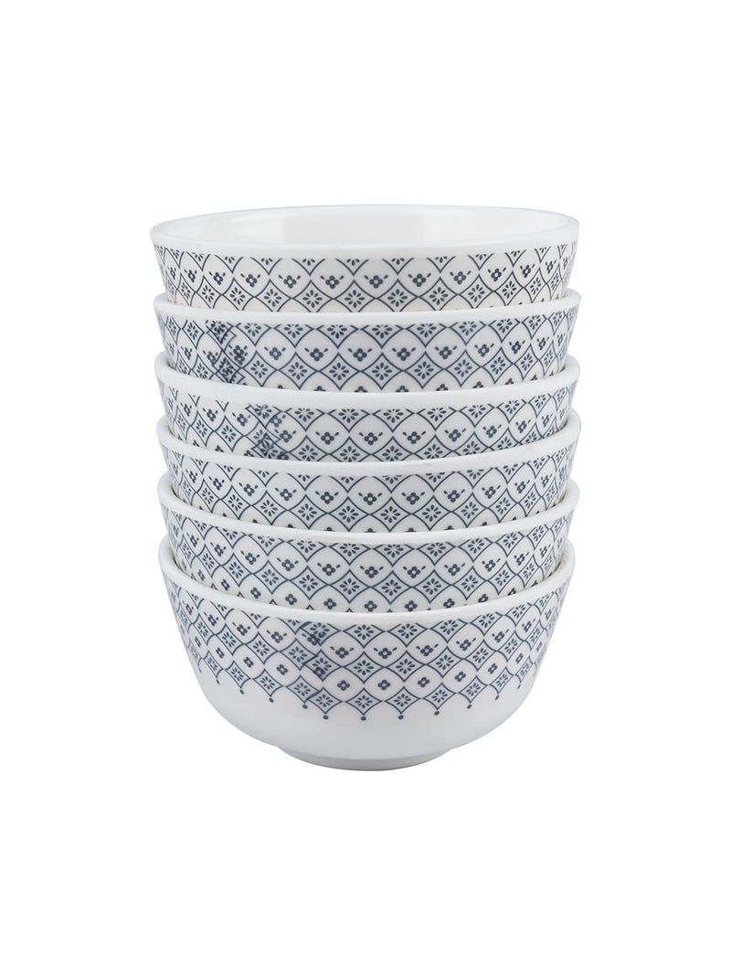 MARKET 99 Market99 White Melamine Round Shape Morracon Soup Bowl (250ml) | Serving Bowl for Soup, Pasta and Oatmeal | B Small Serving Bowl for Dining Table White 250 Ml - Image 3