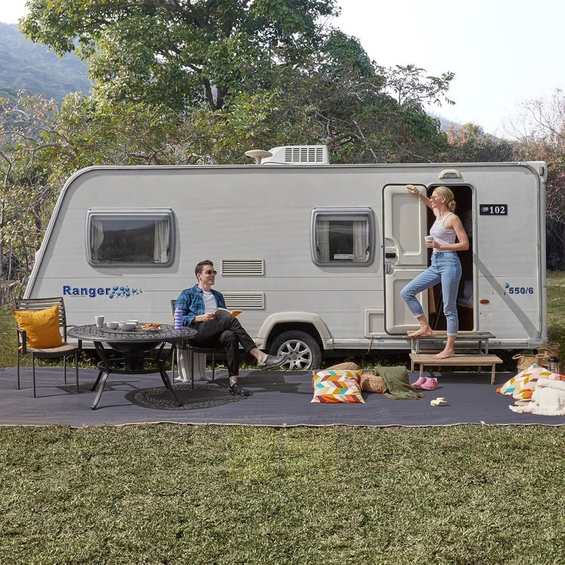 CGEAR Original RV Camping Mat - Sand Free, Water-Resistant, UV Resistant, Military Grade Construction - Image 4