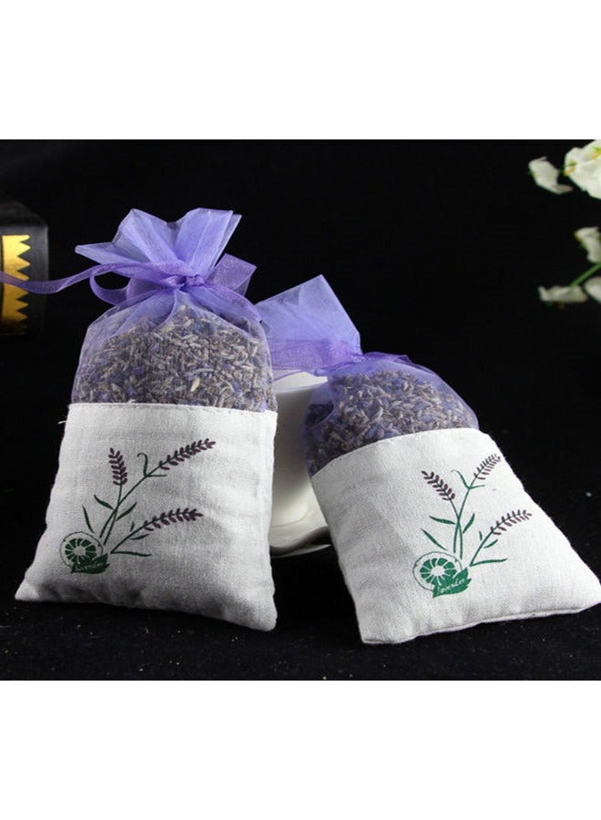 Dry Flower Lavender Fragrant Bags, Lavender Bags Of Drawers And Closets, Family Aroma Incense Bags Dry Flowers Lavender  - Image 1