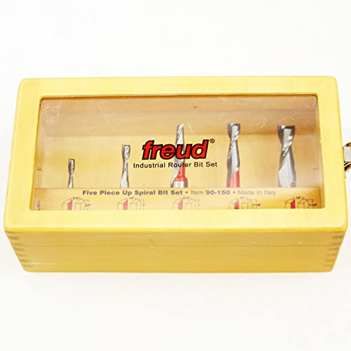 Freud 90-150: 5 Piece Up Spiral Bit Set - Image 3