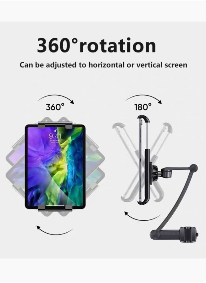 Topleo Car Back Seat Mount Tablet Holder for Car Adjustable Phone and iPad 4.7-12.9 inches inch Electronic Screen Adjustable Distance Viewing Angle Rotating Screen  - Image 5