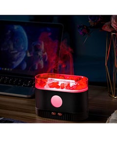 Max Salt Lamp Essential Oil Diffuser 7 Color Gradient LED Lights Ultrasonic Humidifier Aromatherapy Diffuser Mist Modes For Home Bedroom Office Auto Shut-Off 200ML  - Image 2